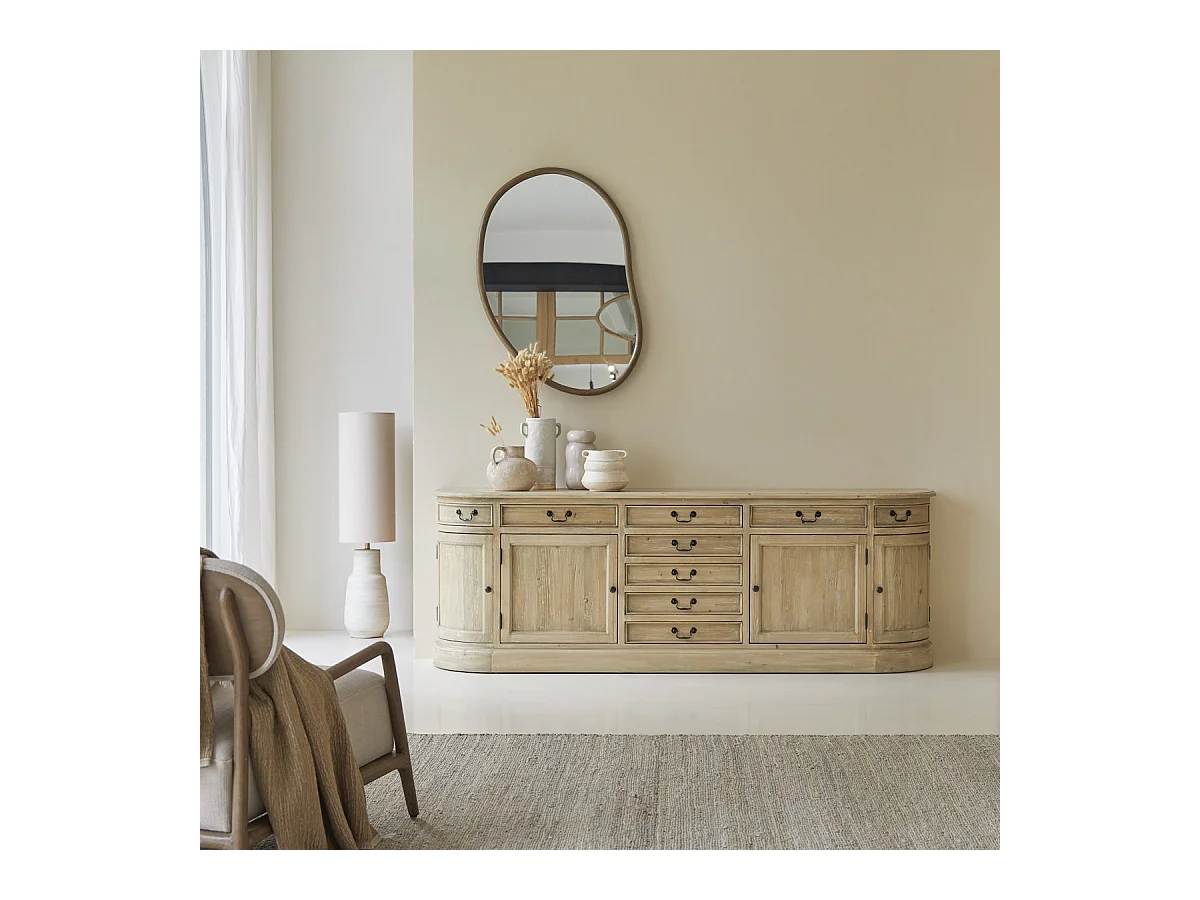 Buffet en bois de pin 225 Celeste