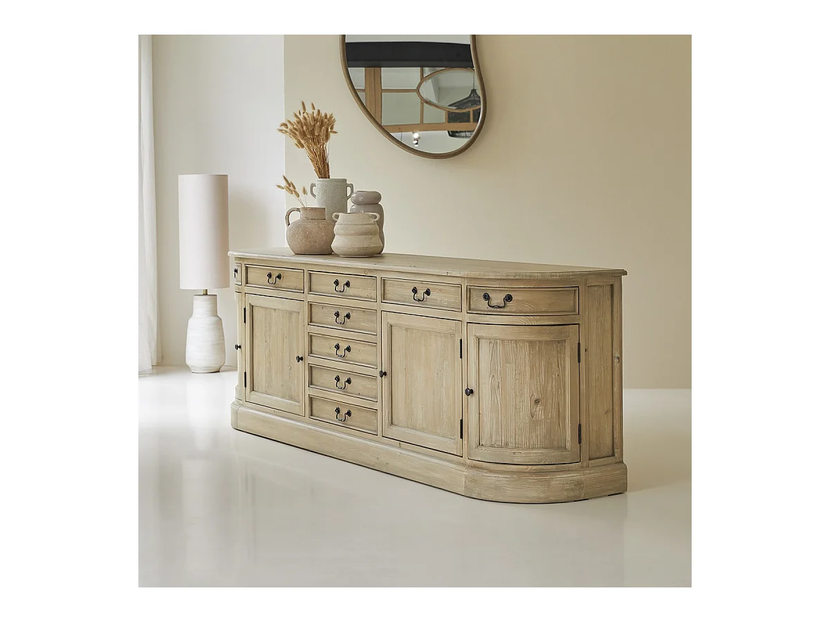 Buffet en bois de pin 225 Celeste