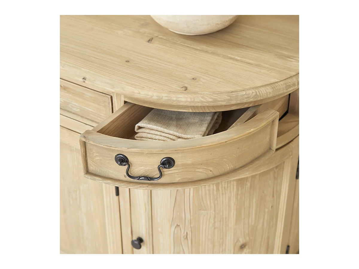 Buffet en bois de pin 225 Celeste