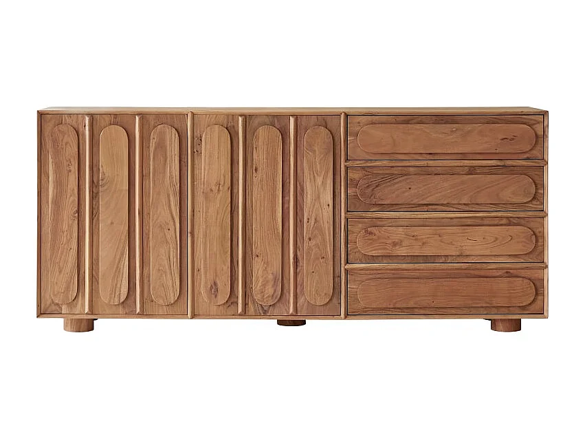 Buffet Olga aus massivem Akazienholz 200 cm