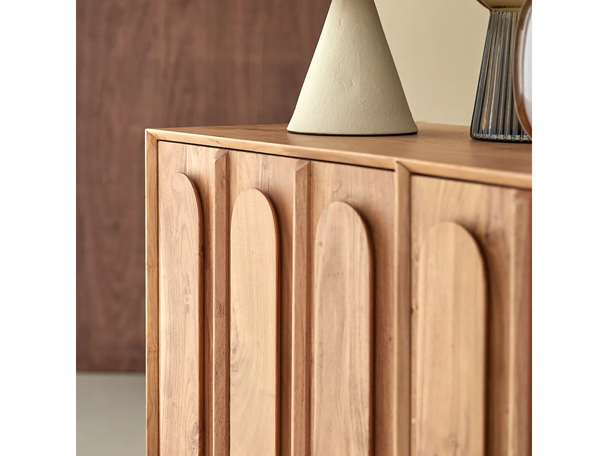 Buffet Olga aus massivem Akazienholz 200 cm