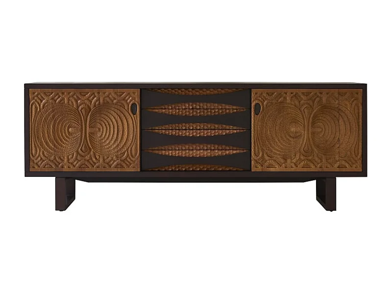 Buffet en bois d'acajou massif 205 Frida