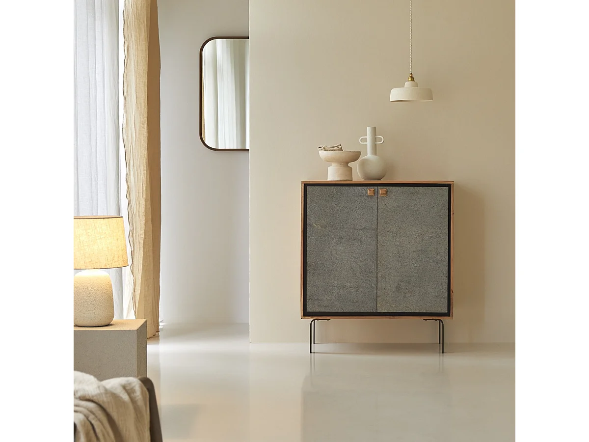 Bahut bar en bois d'acacia 100 Temis