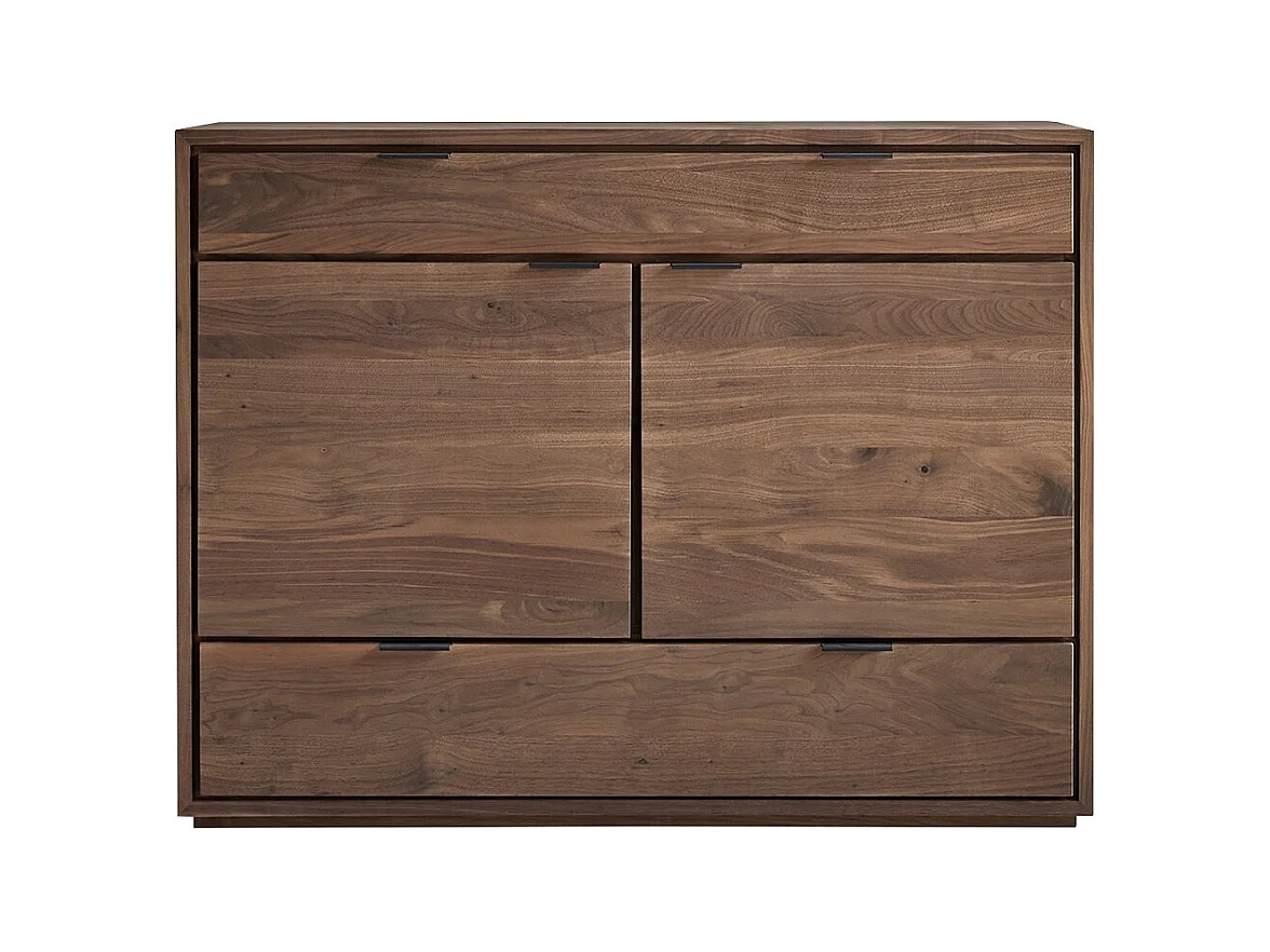 Sideboard Senson aus massivem Nussbaumholz 120