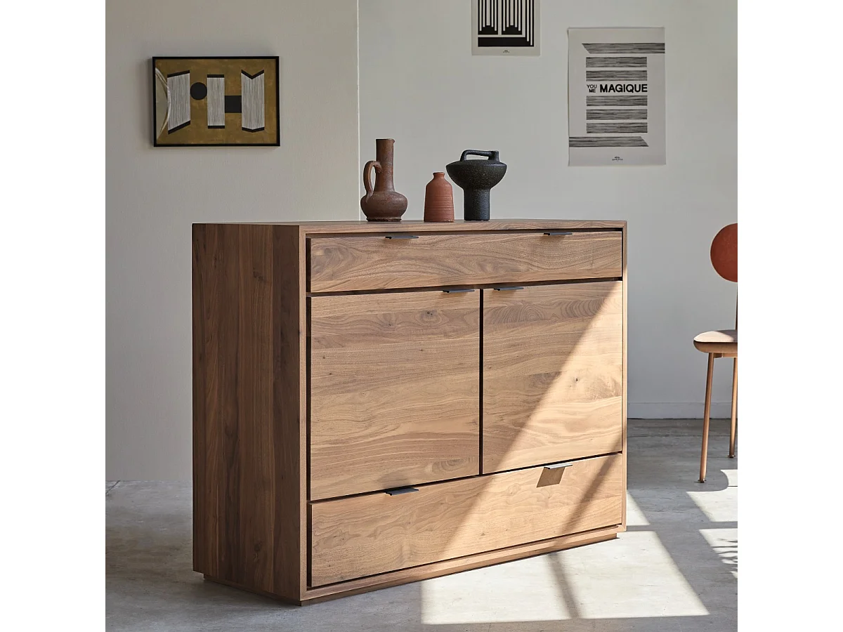 Credenza in legno di noce 120 Senson