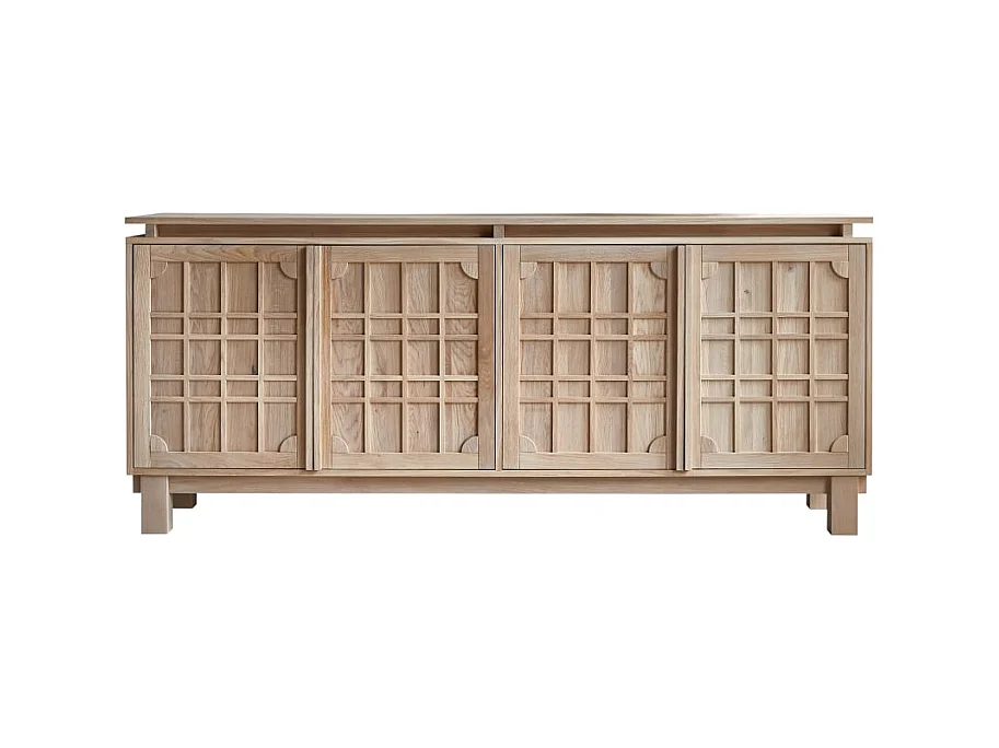 Buffet en bois de chêne 220 Bodi