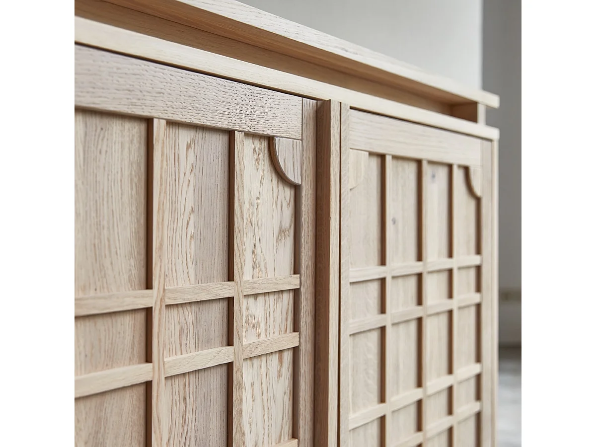 Buffet en bois de chêne 220 Bodi