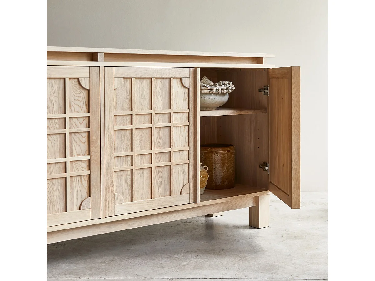 Anrichte aus massivem Eichenholz 220 Bodi