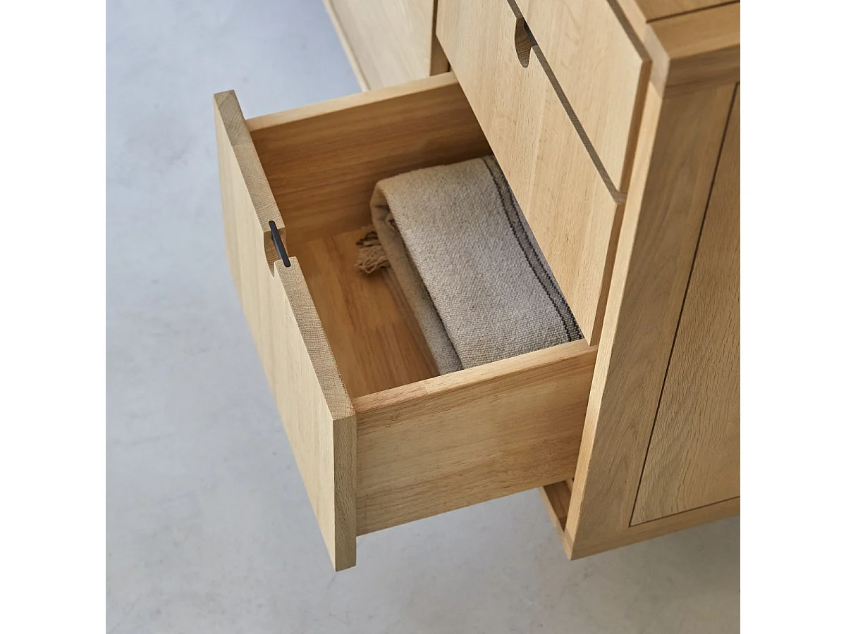 Buffet en bois de chêne 145 Jonàk