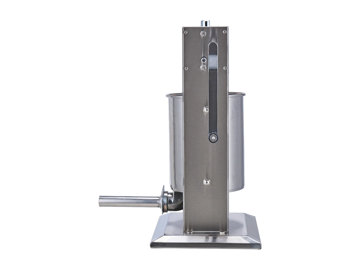 Empujador de Salchichas Manual SucceBuy, 10 L, 5 Tubos, Doble Velocidad, en Acero Inoxidable 304, para Uso Doméstico y Comercial