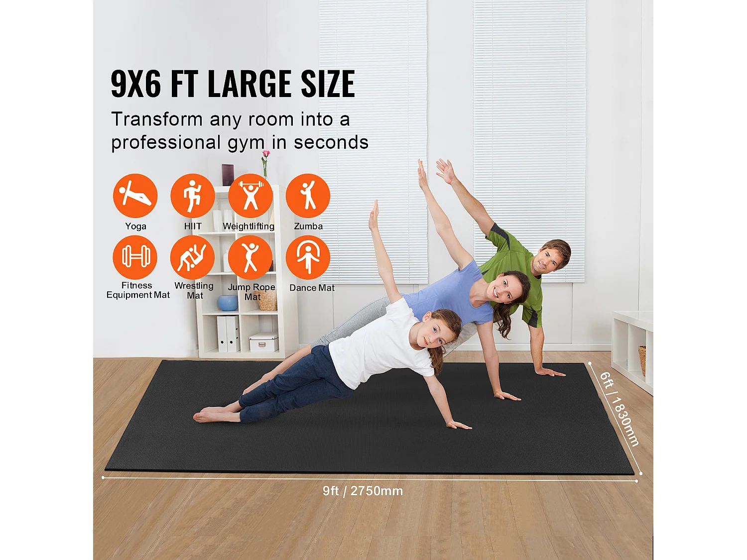 Tapis de yoga SucceBuy, 23 x15 cm, Antidérapant, Exercice, Yoga, Fitness, Gym, 0V, PVC, Bleu Marine