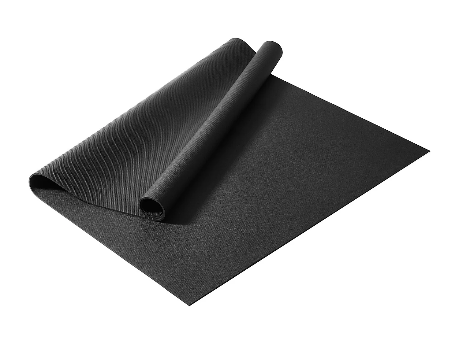 Tapis de yoga SucceBuy, 23 x15 cm, Antidérapant, Exercice, Yoga, Fitness, Gym, 0V, PVC, Bleu Marine