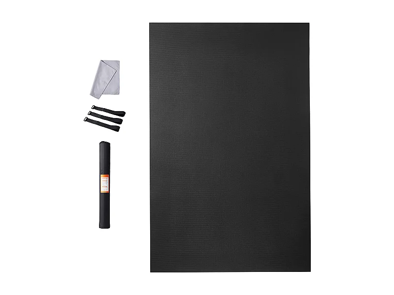 Yoga Mat SucceBuy, 23 x15 cm, Anti-slippend, Oefening, Yoga, Fitness, Gym, 0V, PVC, Marineblauw