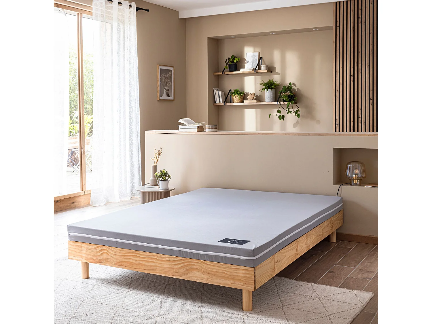 Matelas d'appoint mousse 10 cm Légèreté 2.0 - 140x190