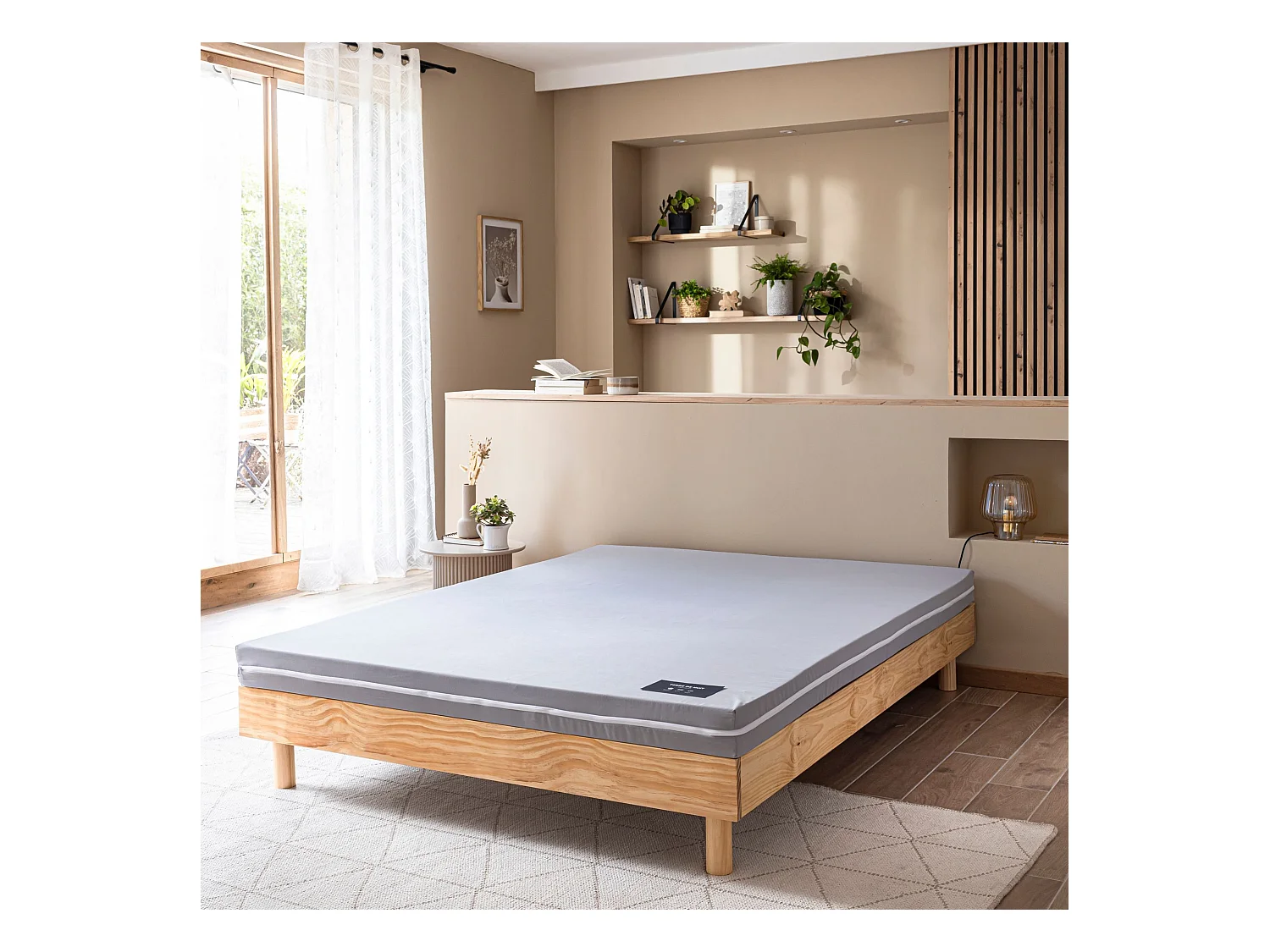 Matelas d'appoint mousse 10 cm Légèreté 2.0 - 120x190