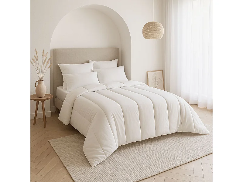 Couette hiver 500gr/m² bio 140x200 - SOMEO