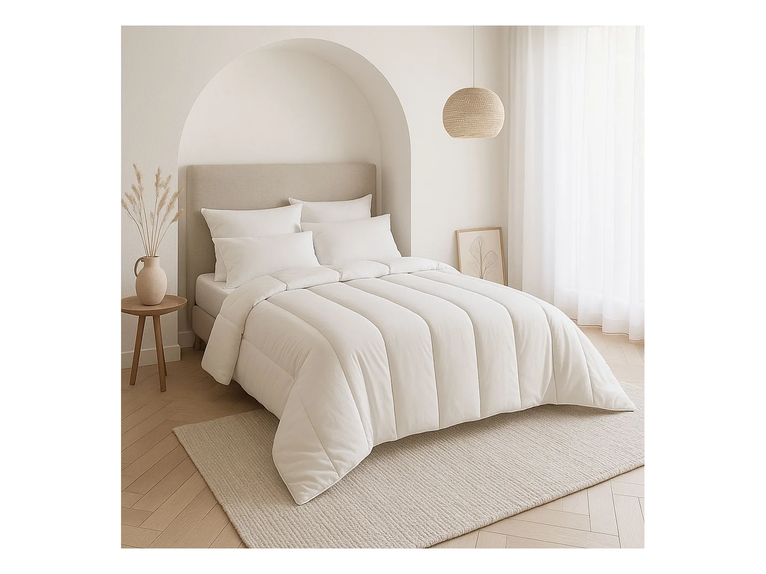 Couette hiver 500gr/m² bio 140x200 - SOMEO