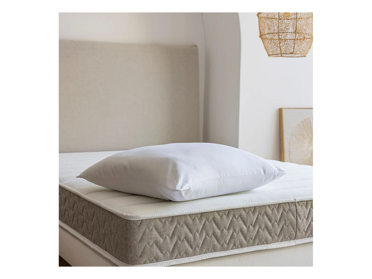 Oreiller ferme anti-acariens 65x65 - SOMEO