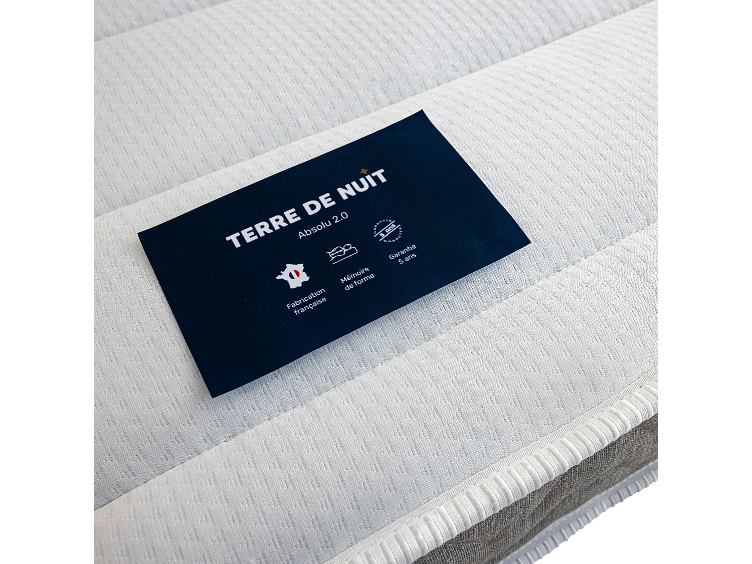 Matelas mousse HR et mémoire de forme 18 cm - Absolu 2.0 - 180x200