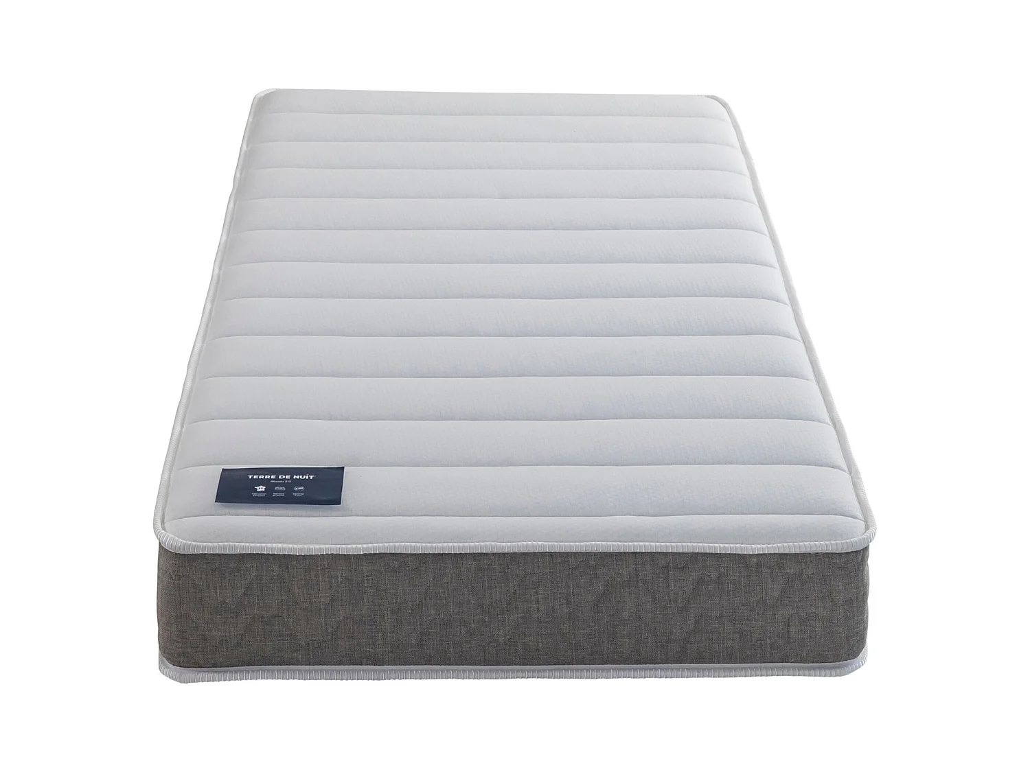 Matelas mousse HR et mémoire de forme 18 cm - Absolu 2.0 - 70x190