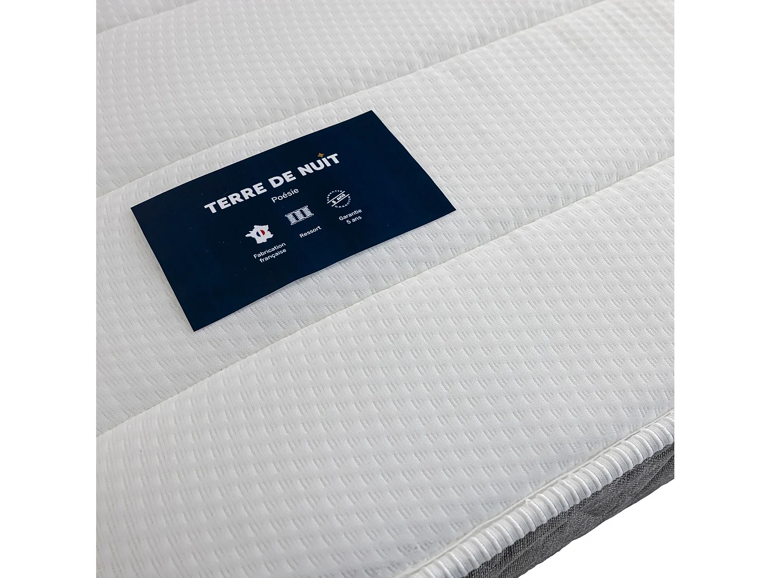 Matelas ressorts ensachés 18 cm - Poésie - 90x200