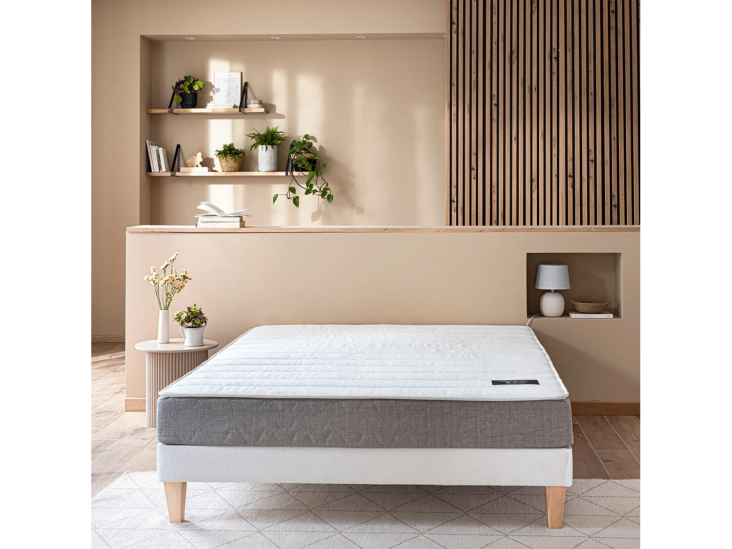 Matelas ressorts ensachés 18 cm - Poésie - 140x200