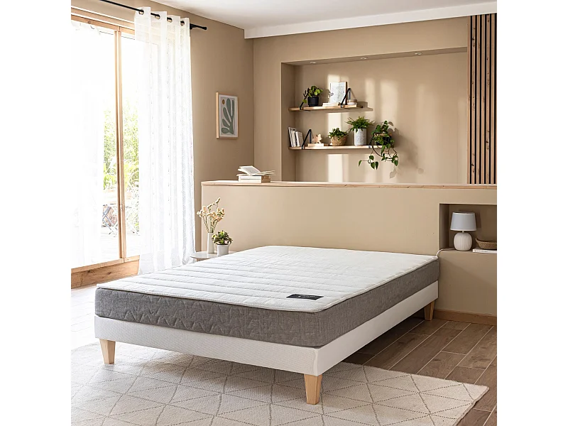 Matelas ressorts ensachés 18 cm - Poésie - 120x200