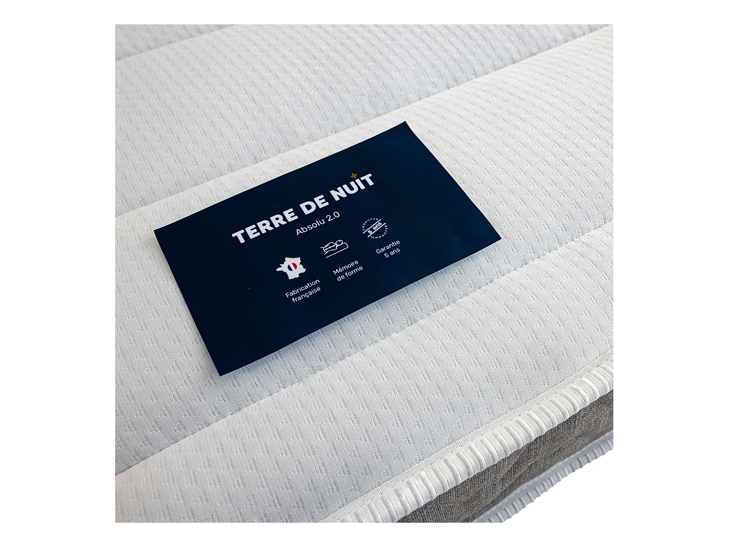 Matelas mousse HR et mémoire de forme 18 cm - Absolu 2.0 - 90x200