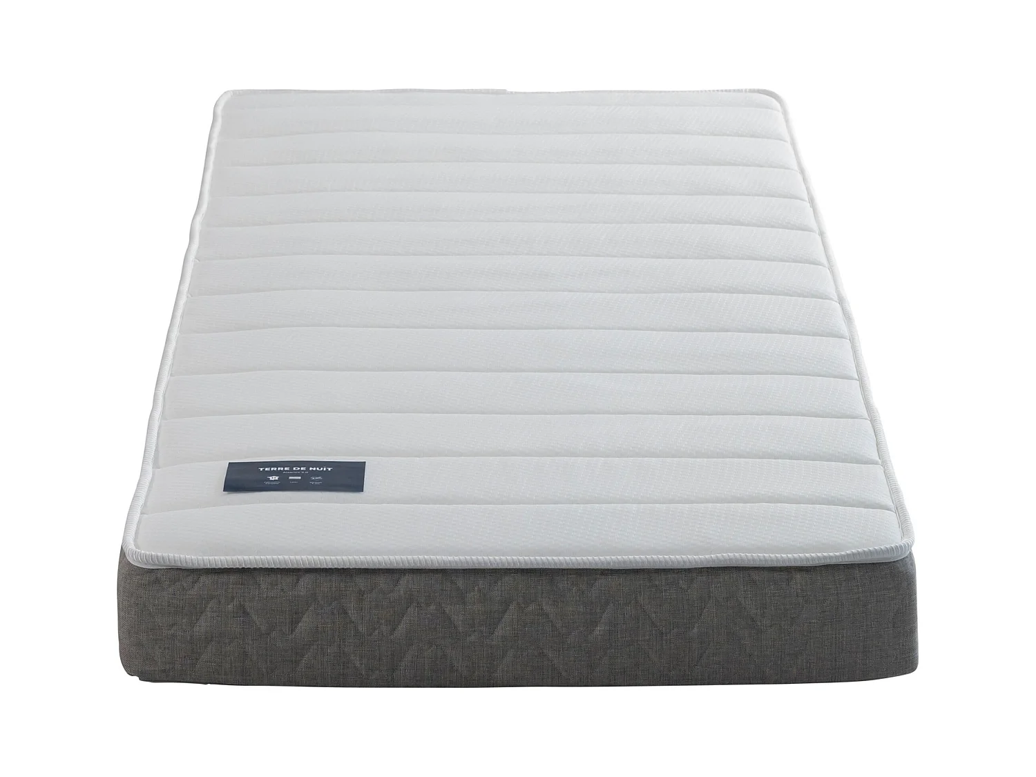 Matelas mousse et latex 19 cm - Aisance 2.0 - 80x190