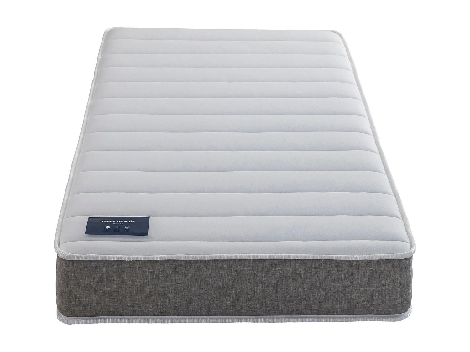 Matelas mousse HR et mémoire de forme 18 cm - Absolu 2.0 - 90x190
