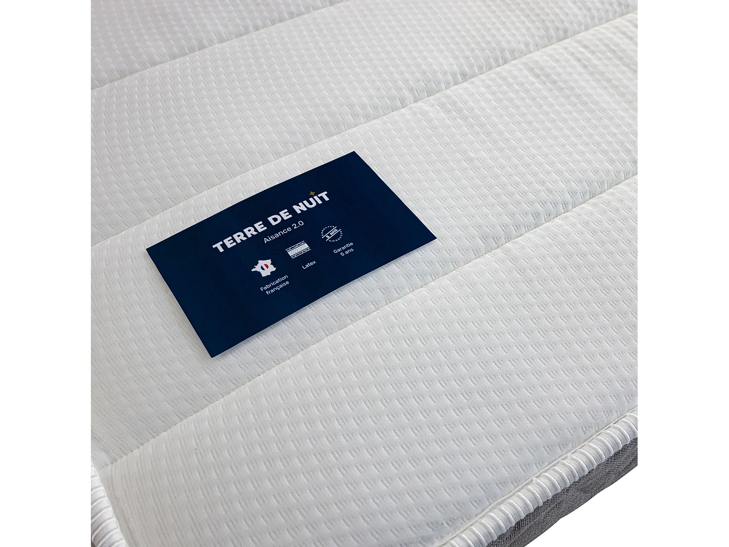 Matelas mousse et latex 19 cm - Aisance 2.0 - 90x190