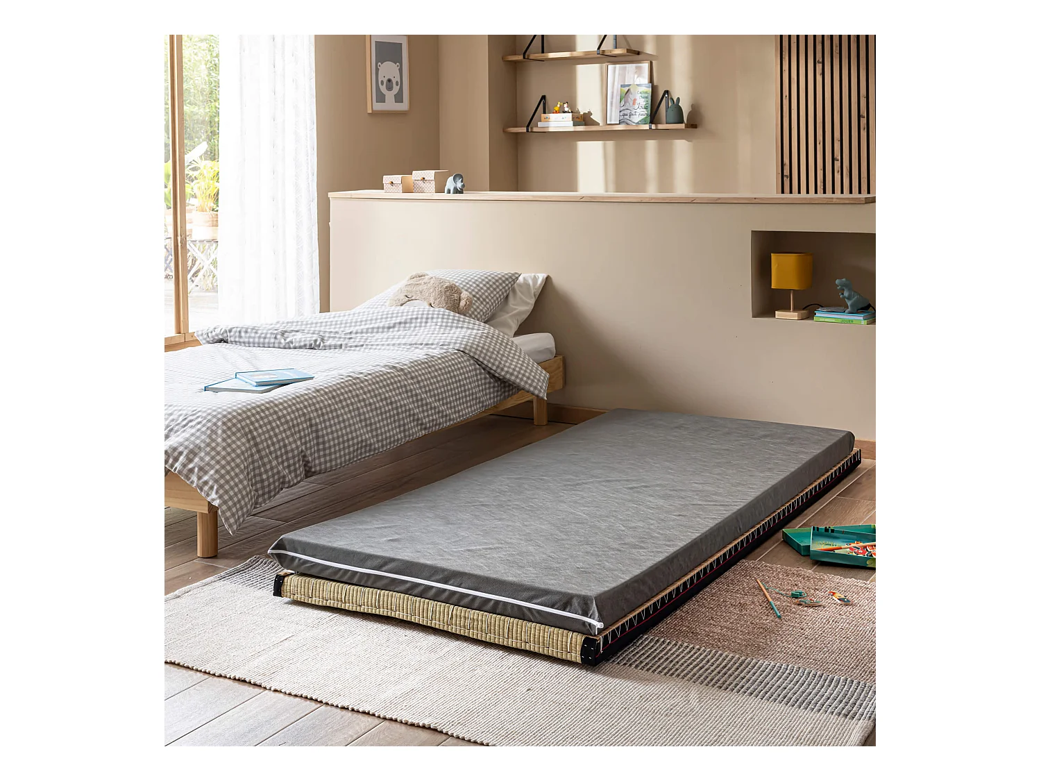 Matelas d’appoint en mousse 8 cm Simplicité - 90x200