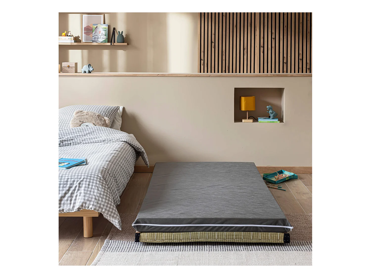 Matelas d’appoint en mousse 8 cm Simplicité - 80x190