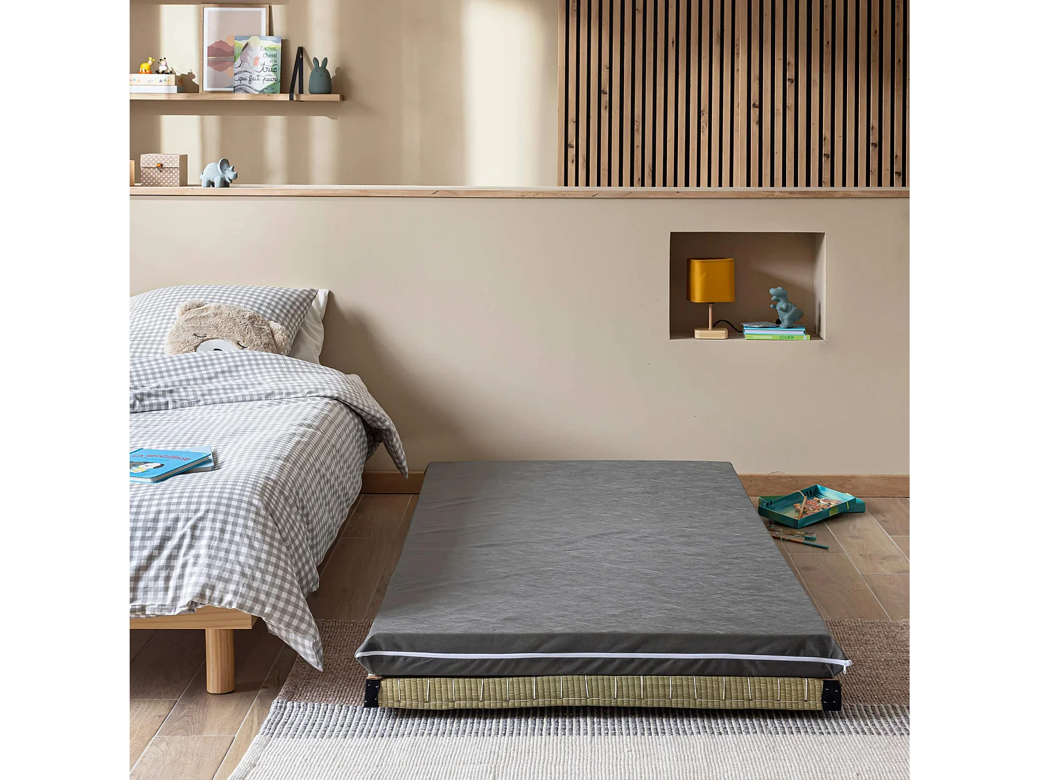 Matelas d’appoint en mousse 8 cm Simplicité - 120x200