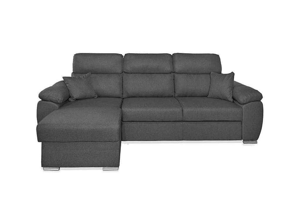 Divano con penisola contenitore grigio ComoII Twist20