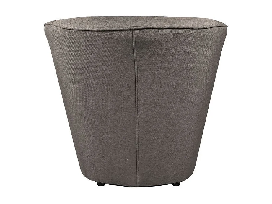 Poltrona a pozzetto tessuto caffè Tago enzo10