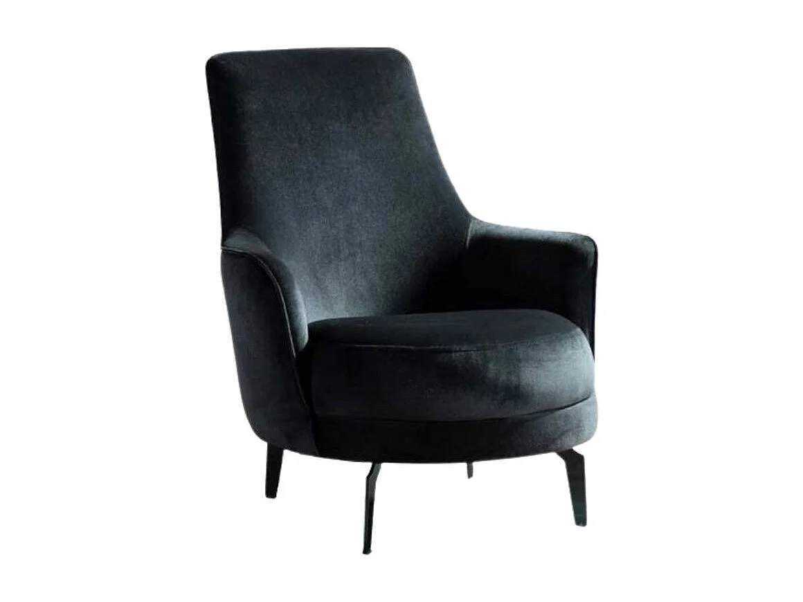 Poltrona moderna Senator colore grigio scuro