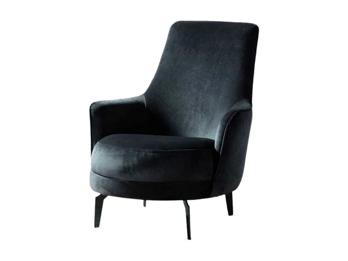 Poltrona moderna Senator colore grigio scuro