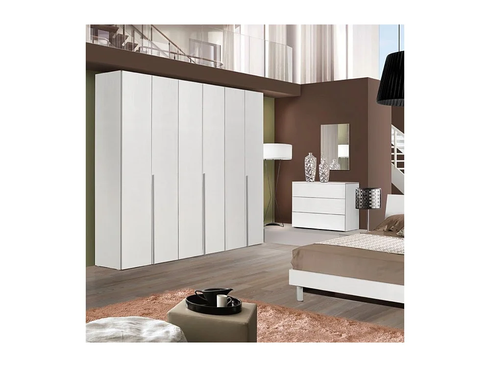 Camera da letto bianco larice Urano