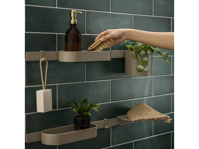 Tablette HANSGROHE Wallstoris Planet Edition Sable