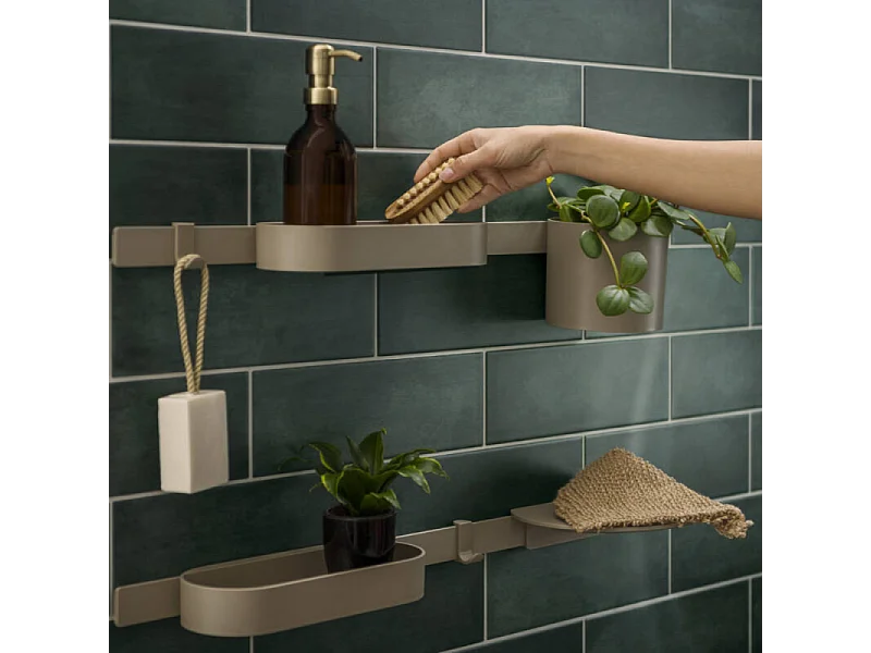 Tablette HANSGROHE Wallstoris Planet Edition Sable