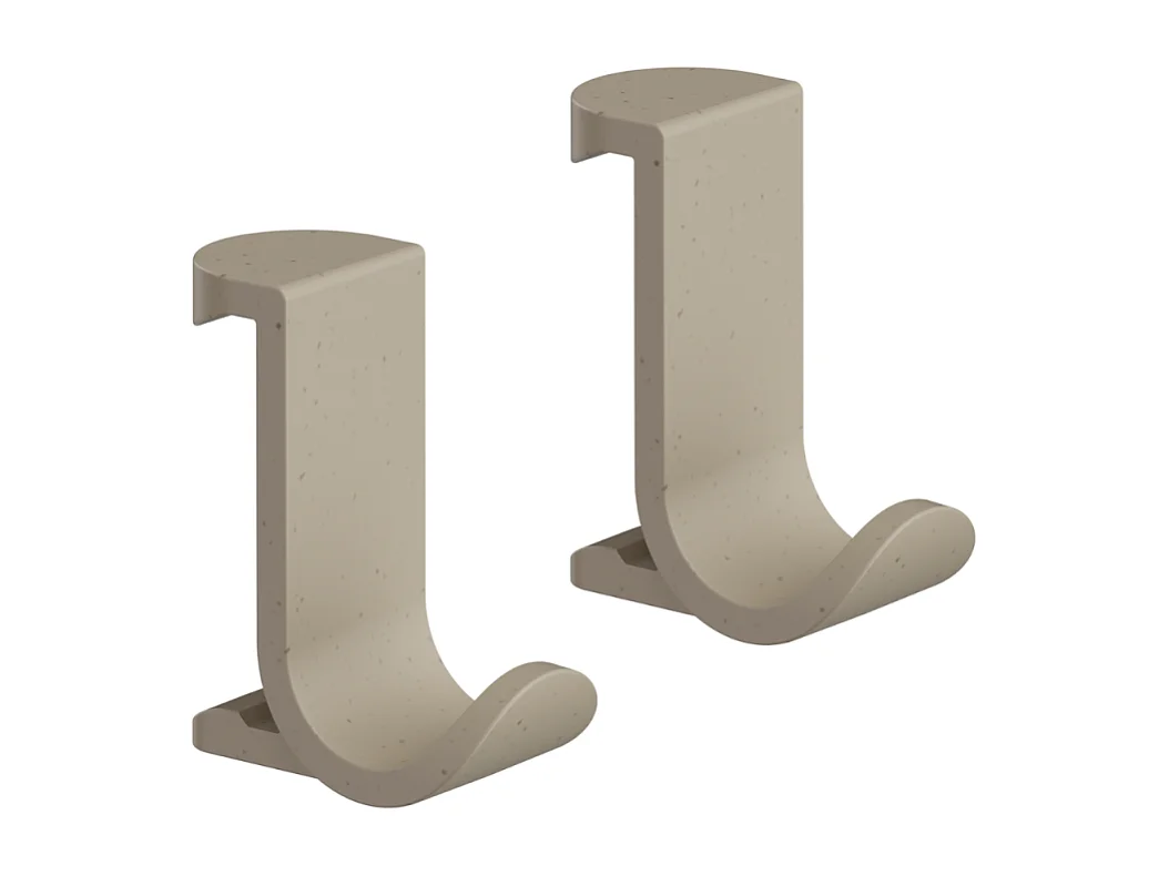 Lot de 2 Crochets HANSGROHE Wallstoris Planet Edition Sable