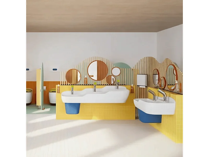 Cache-siphon VITRA Sento Kids bleu