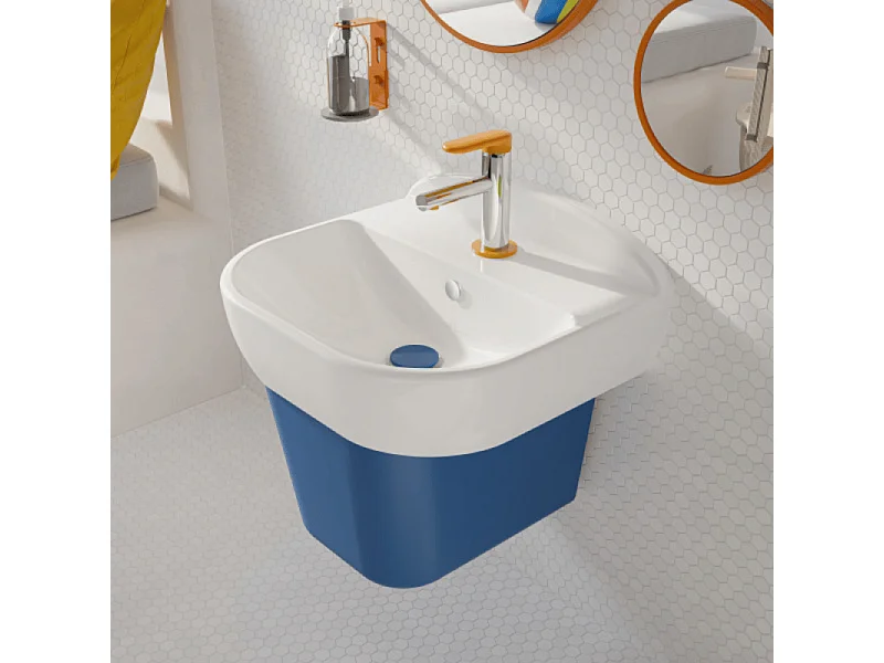 Cache-siphon VITRA Sento Kids bleu