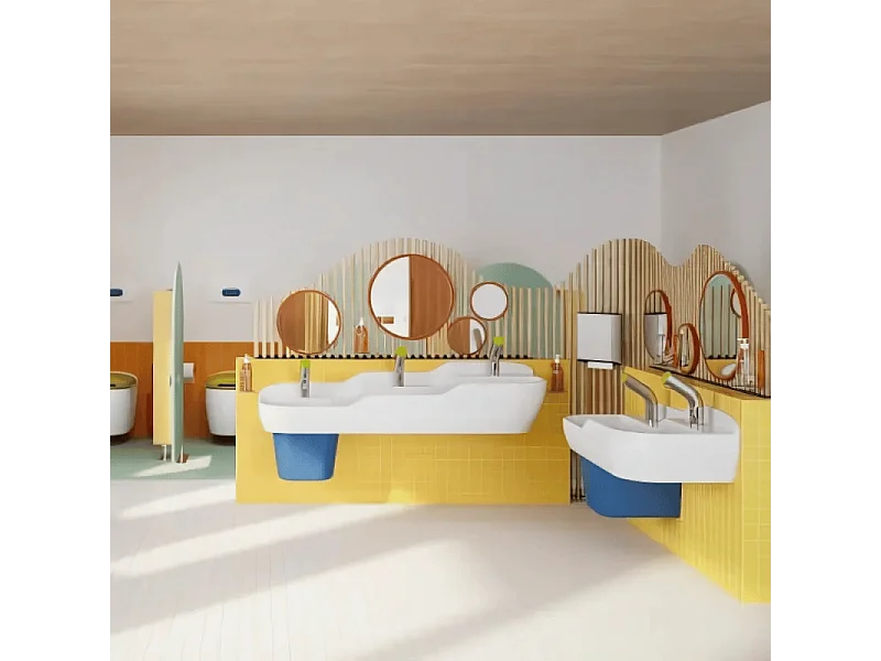 Cache-siphon VITRA Sento Kids bleu