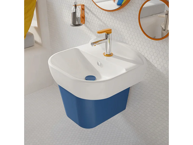 Cache-siphon VITRA Sento Kids bleu