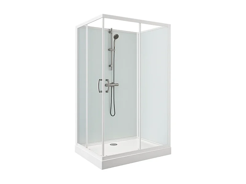 Cabine de douche 80 cm LEDA Iziglass 2 carrée