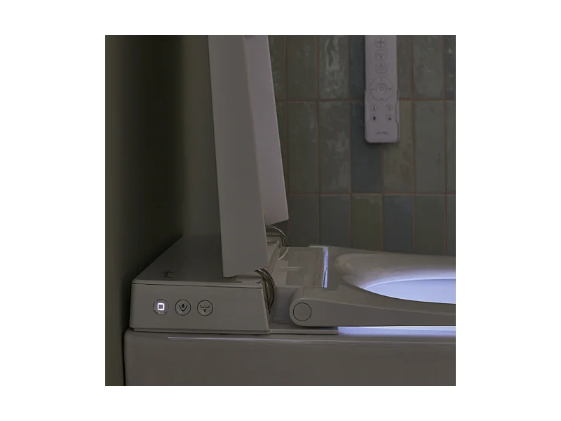 Pack WC lavant sans bride JACOB DELAFON Seine avec télécommande + bâti support