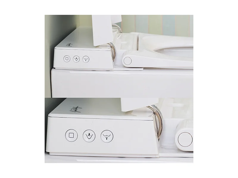 Pack WC lavant sans bride JACOB DELAFON Seine avec télécommande + bâti support