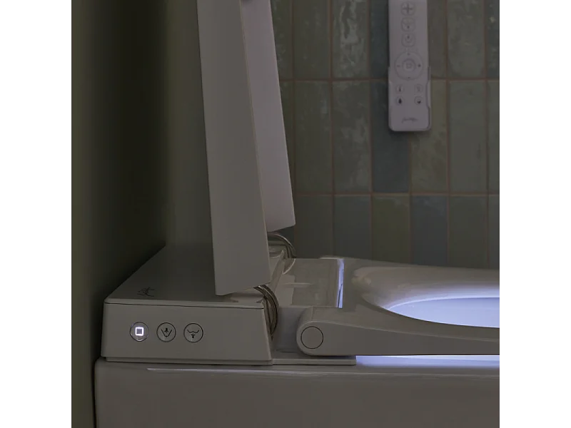 Pack WC lavant sans bride JACOB DELAFON Seine avec télécommande + bâti support